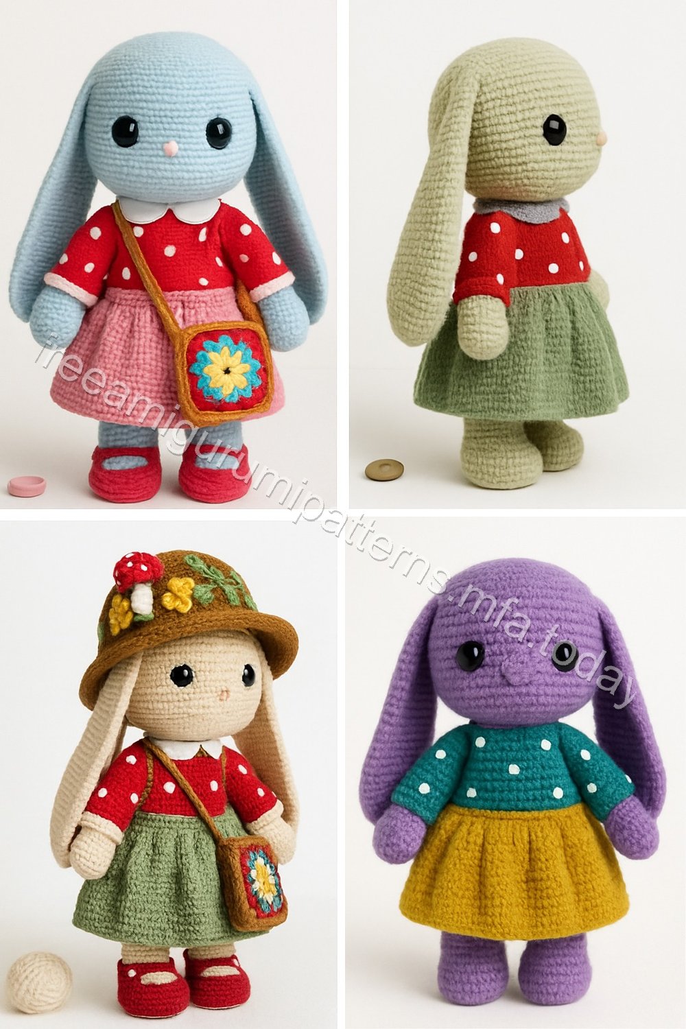 Amigurumi Bunny Free Pattern