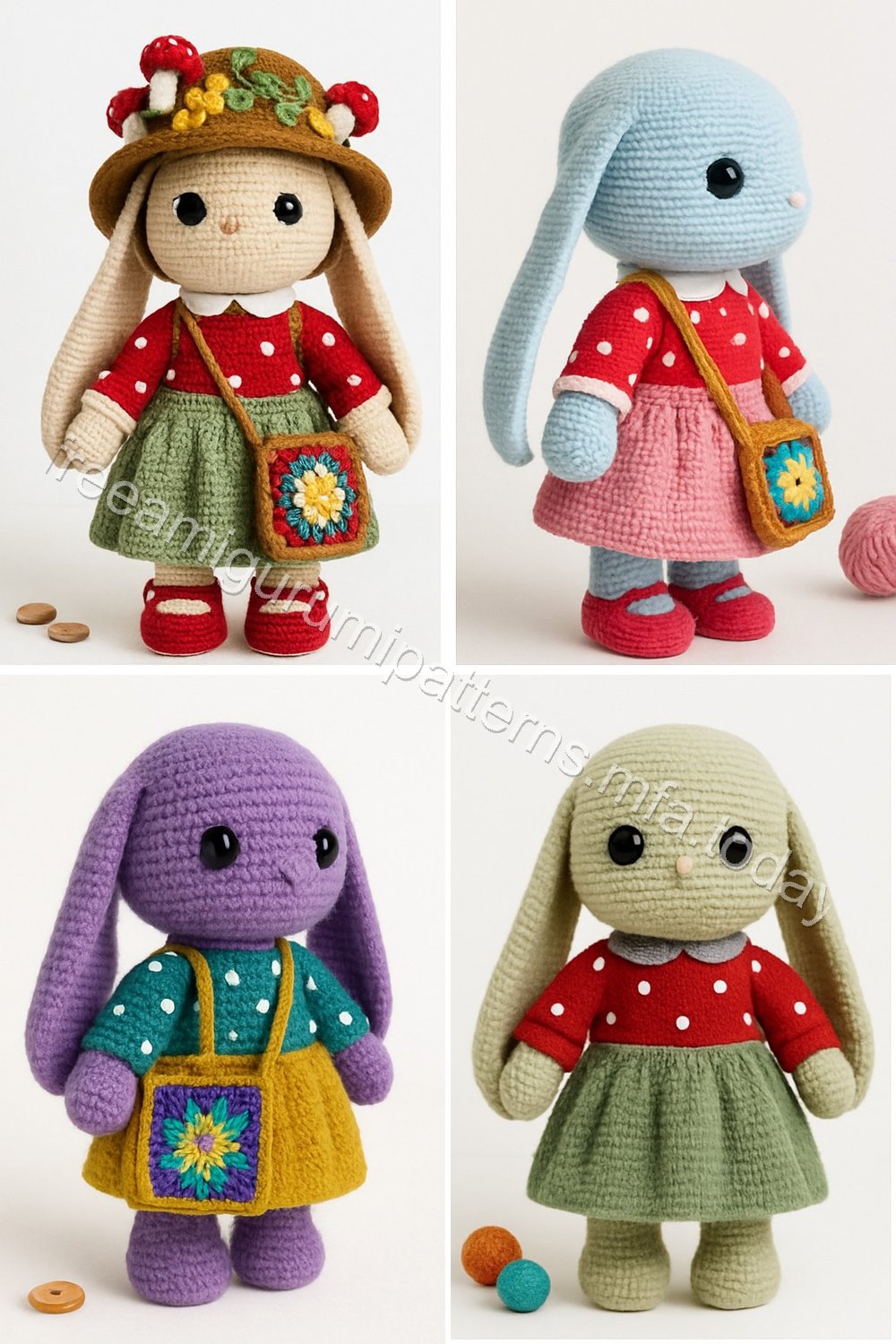 Amigurumi Bunny Free Pattern