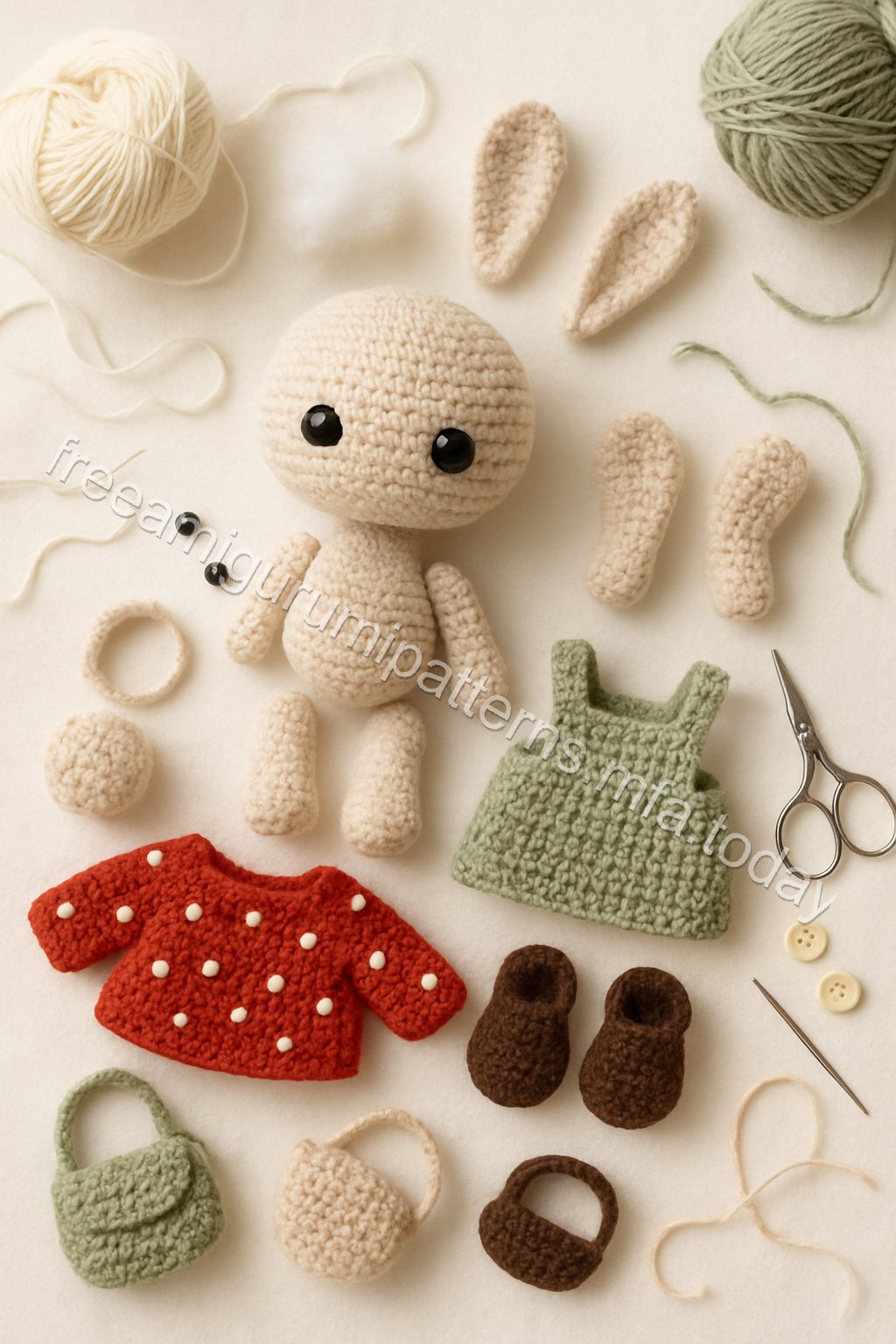 Amigurumi Bunny Free Pattern
