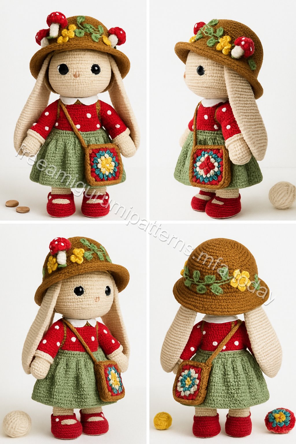 Amigurumi Bunny Free Pattern