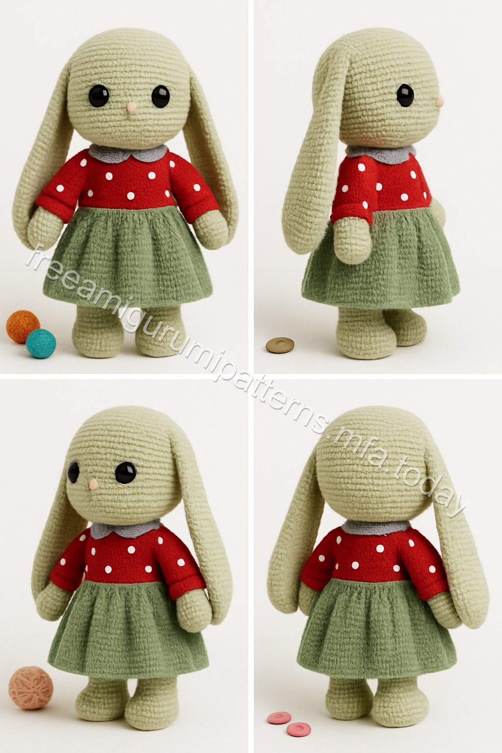 Amigurumi Bunny Free Pattern