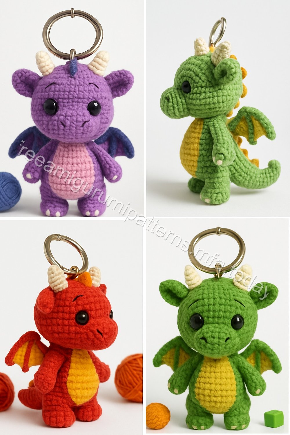 Amigurumi Dragon Free Pattern