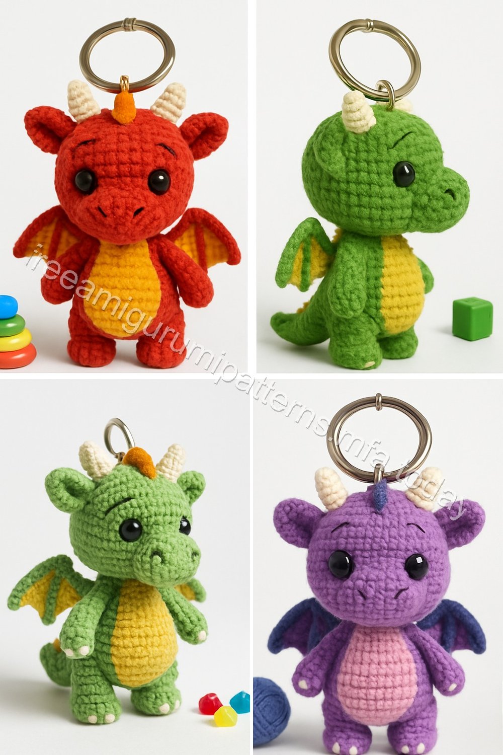 Amigurumi Dragon Free Pattern