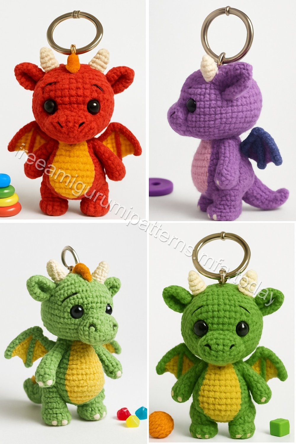Amigurumi Dragon Free Pattern