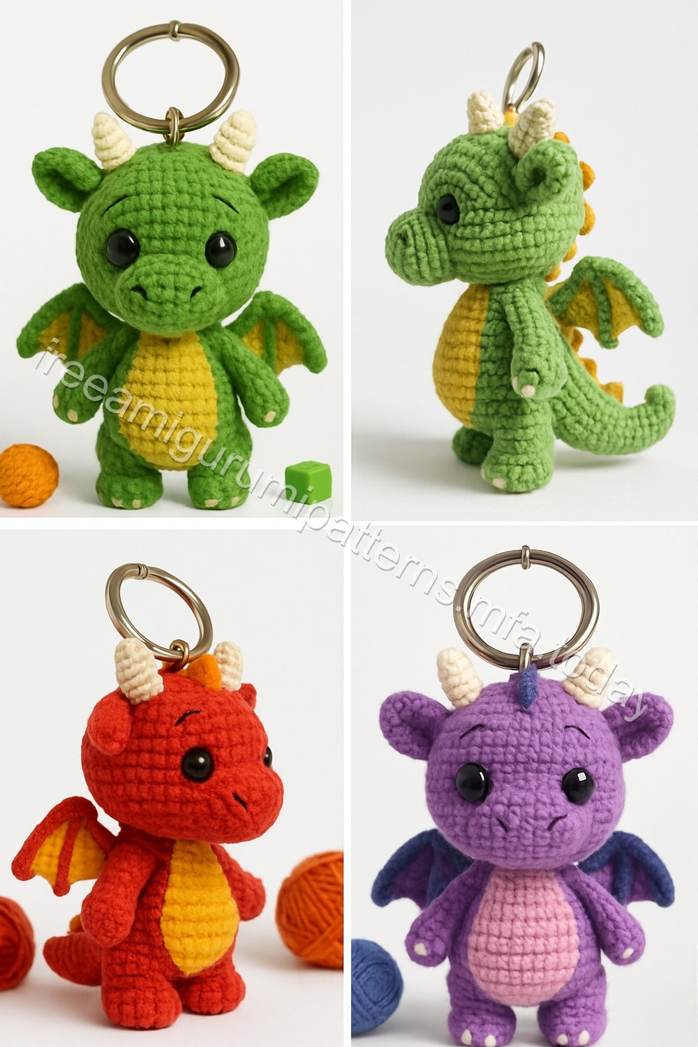 Amigurumi Dragon Free Pattern
