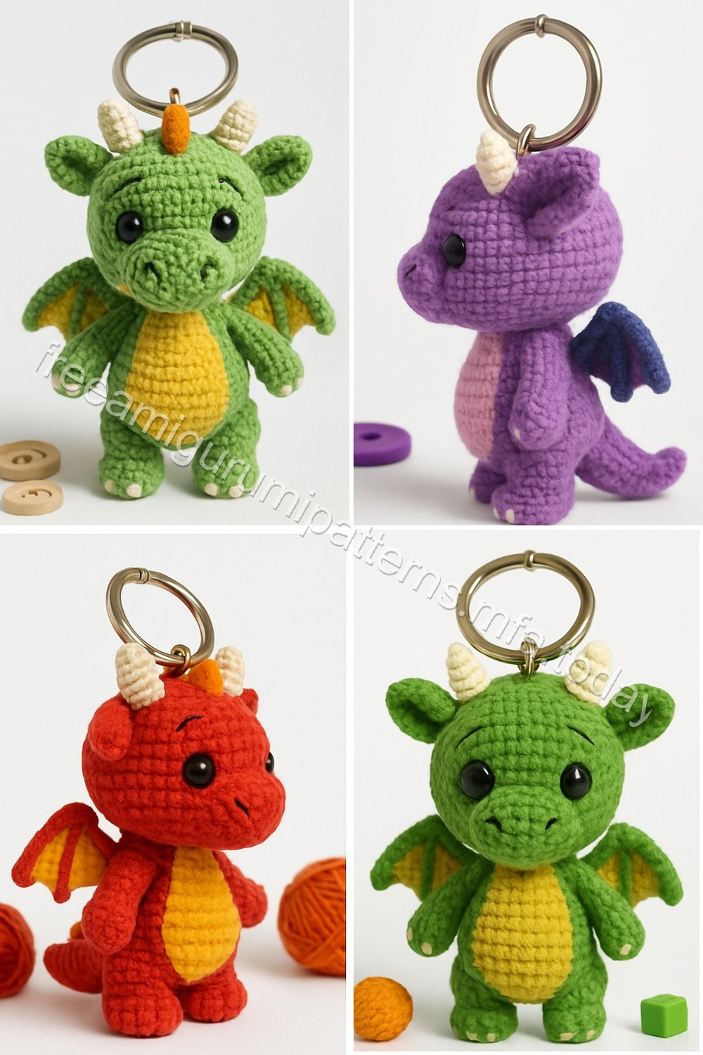 Amigurumi Dragon Free Pattern