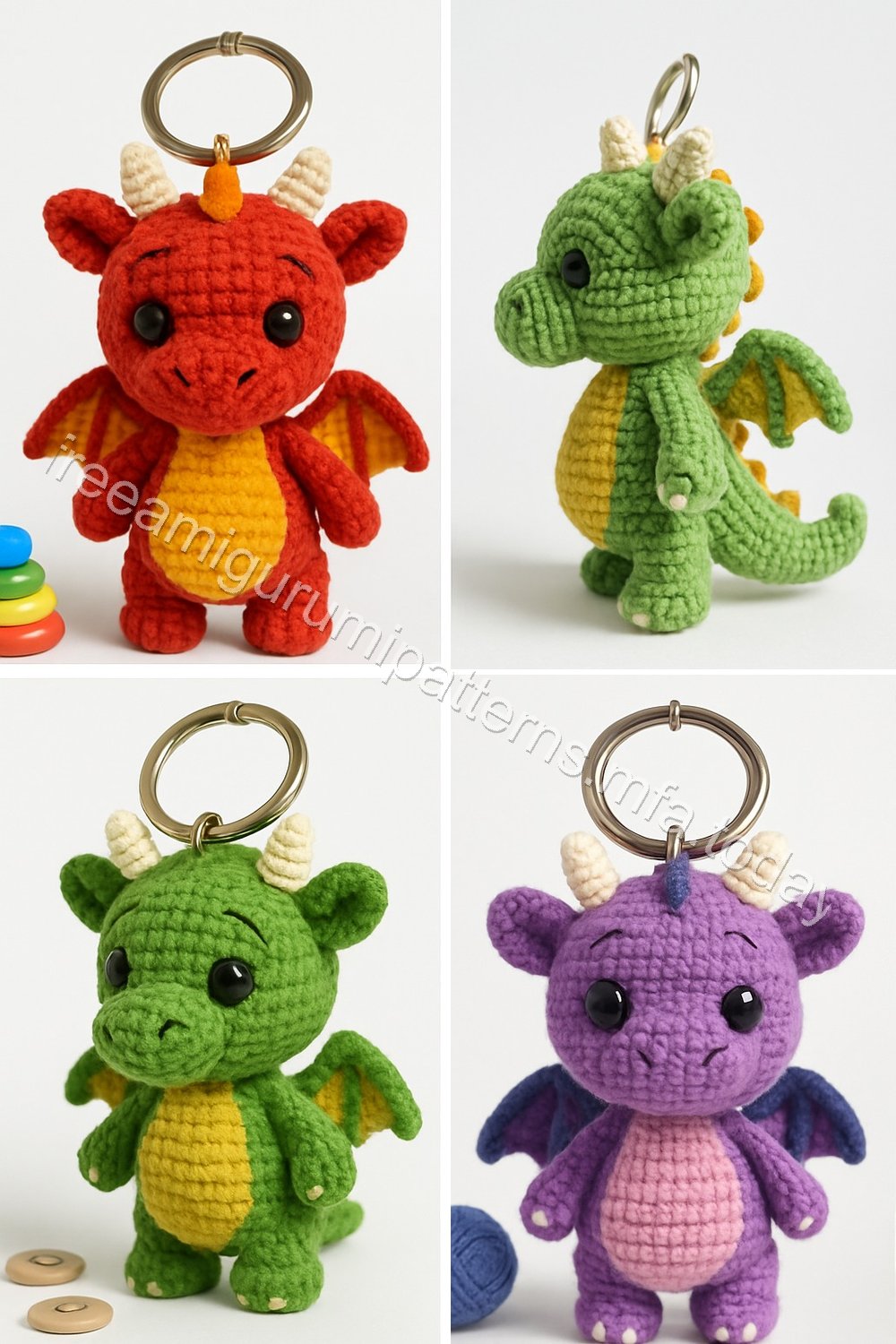 Amigurumi Dragon Free Pattern