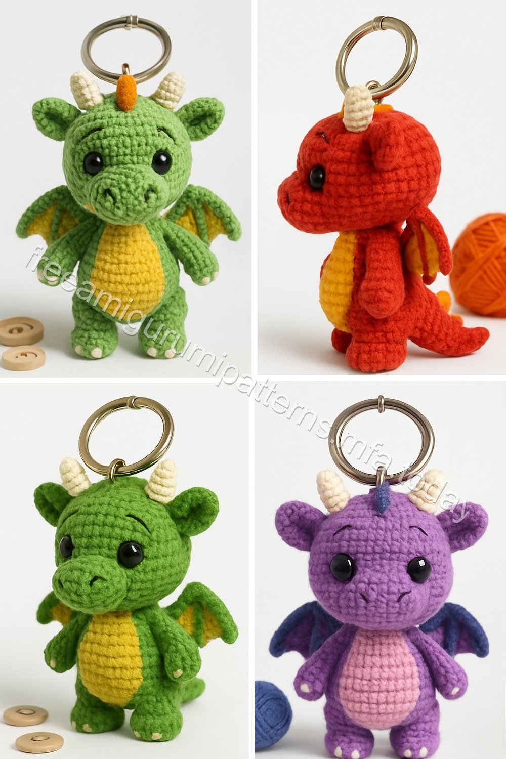 Amigurumi Dragon Free Pattern