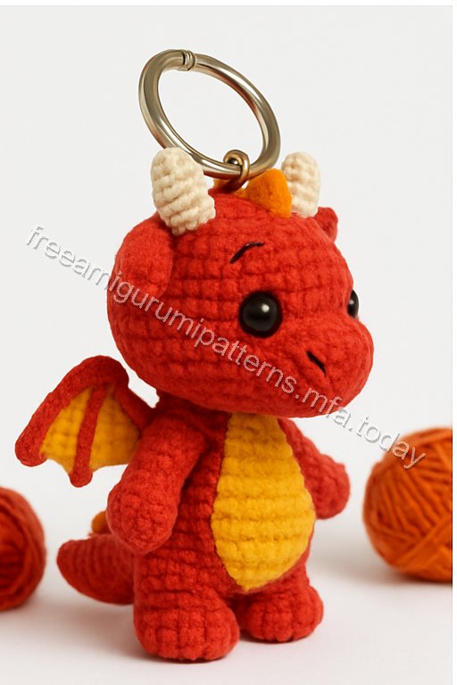 Amigurumi Dragon Free Pattern