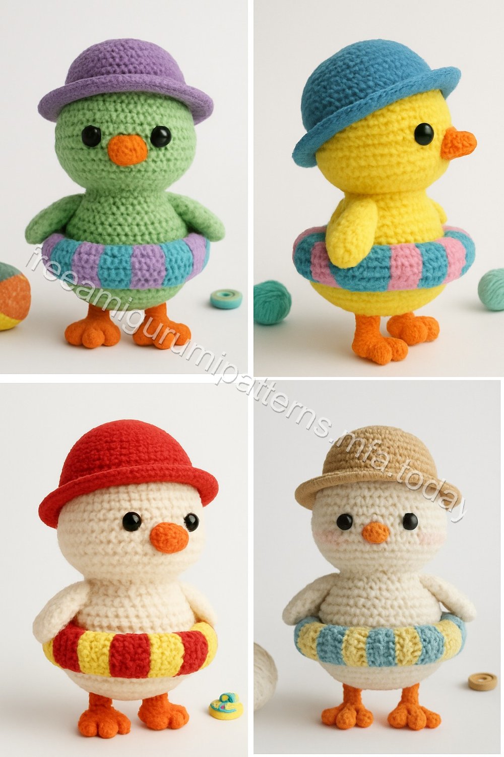 Amigurumi Duck Free Pattern