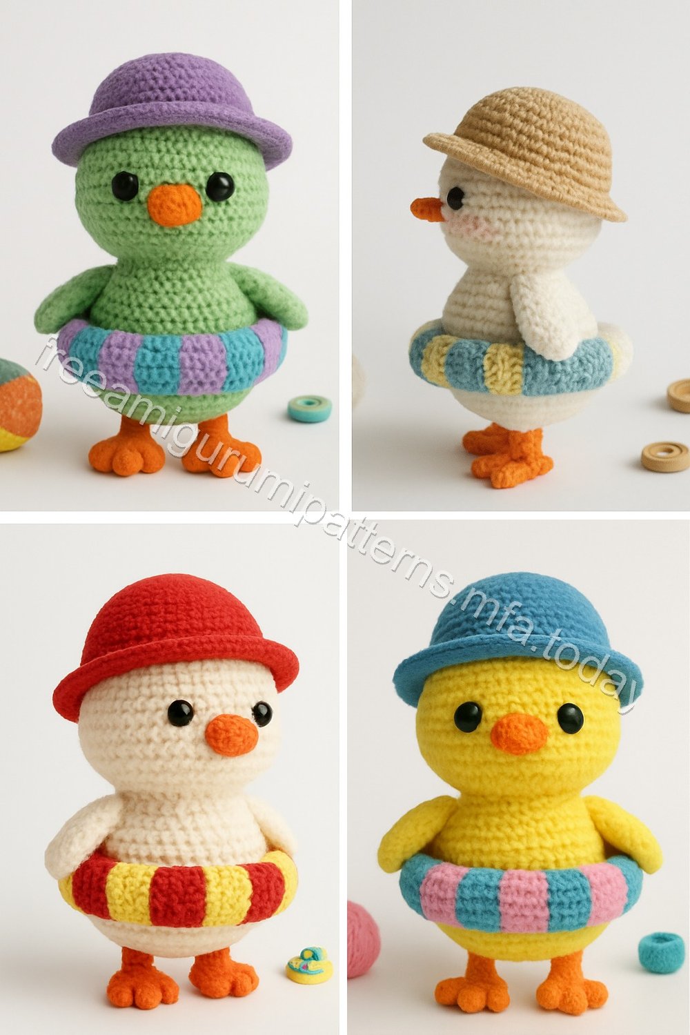 Amigurumi Duck Free Pattern