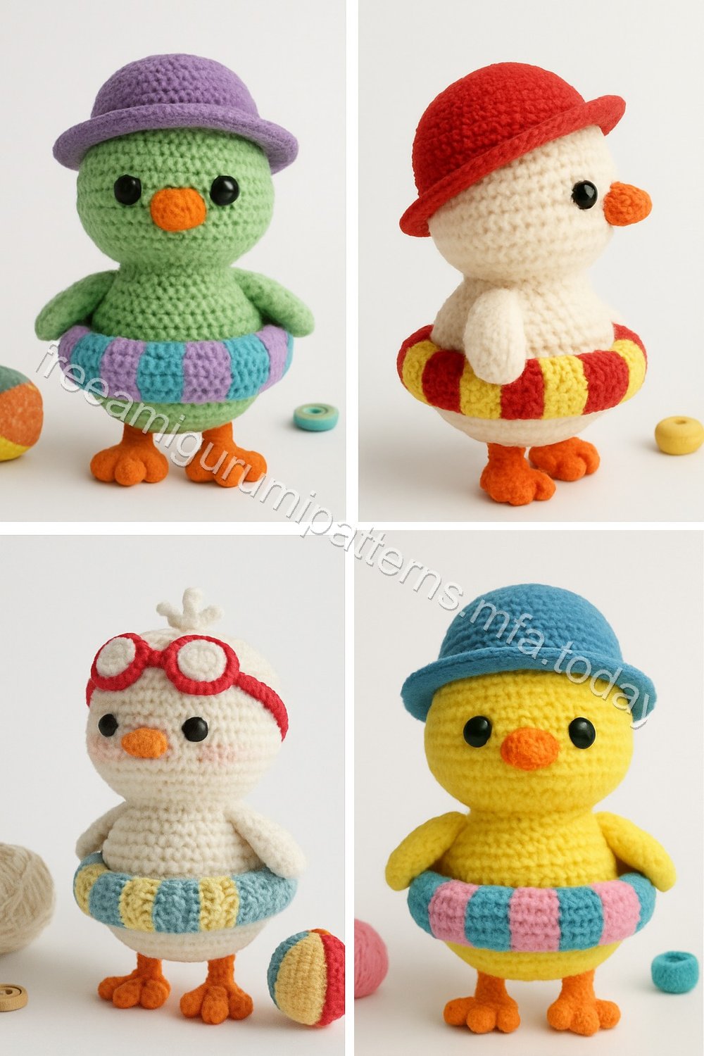 Amigurumi Duck Free Pattern