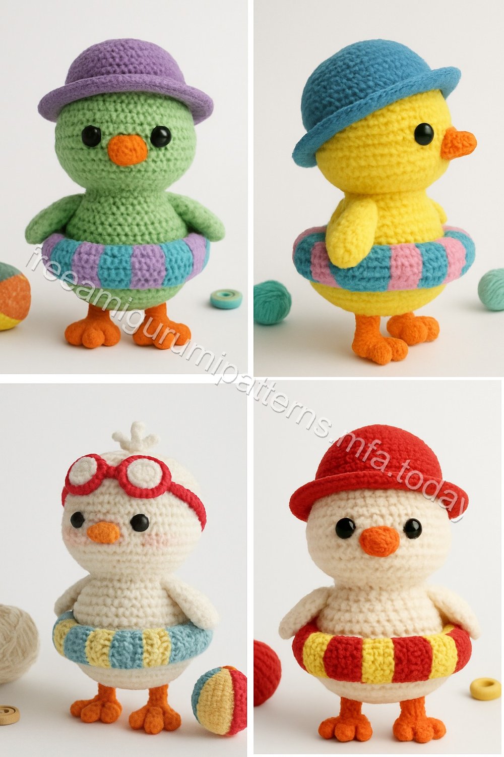 Amigurumi Duck Free Pattern