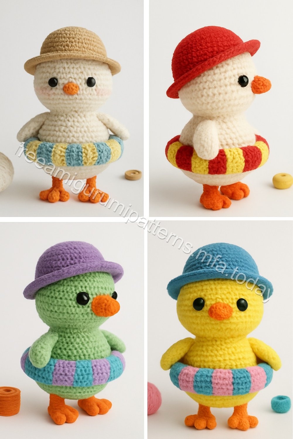 Amigurumi Duck Free Pattern