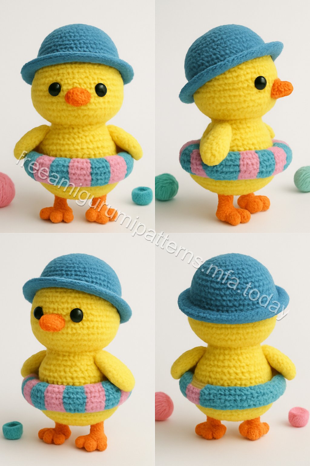 Amigurumi Duck Free Pattern