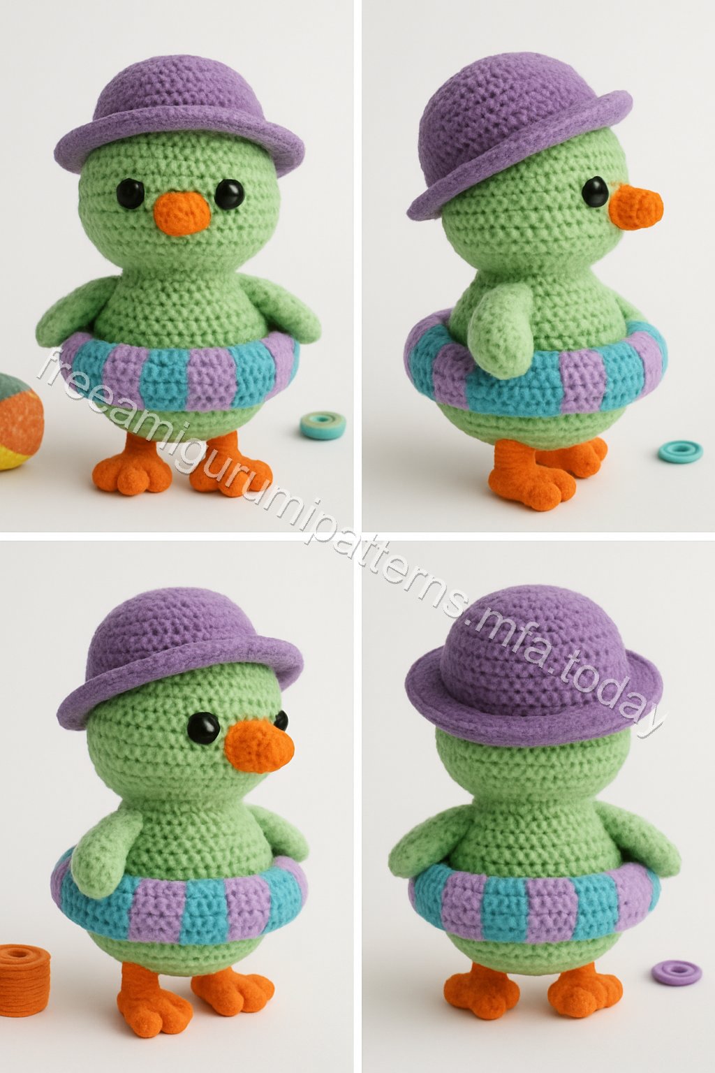 Amigurumi Duck Free Pattern