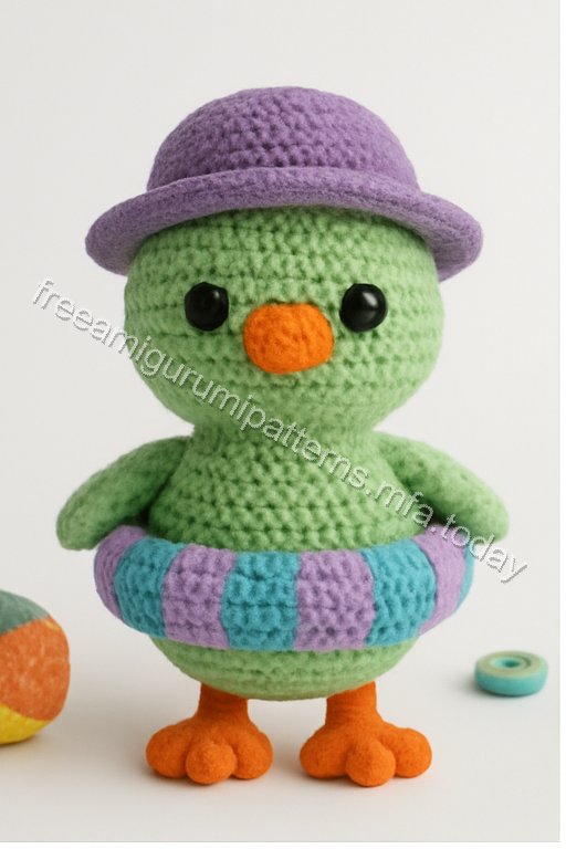 Amigurumi Duck Free Pattern