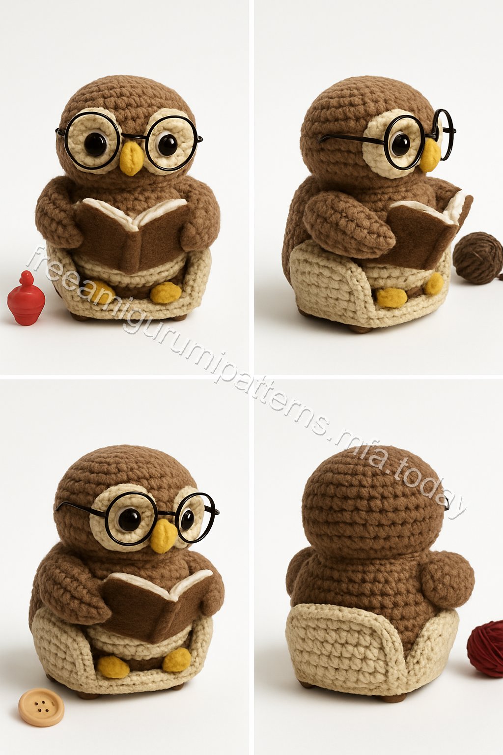 Amigurumi Owl Free Pattern