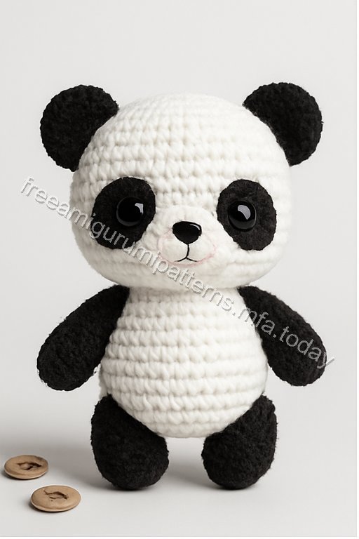 Amigurumi Panda Free Pattern