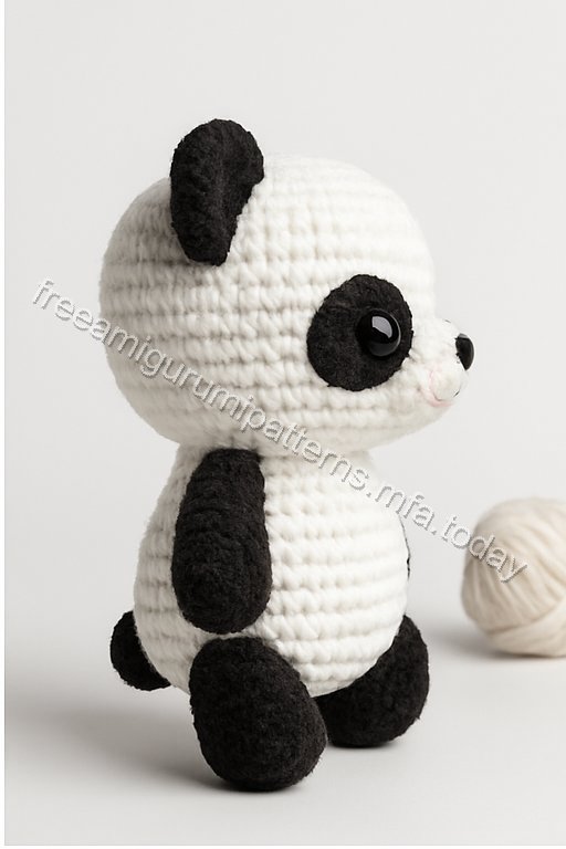 Amigurumi Panda Free Pattern