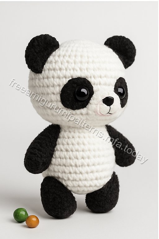 Amigurumi Panda Free Pattern