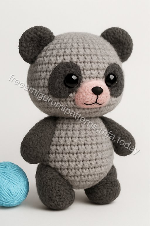Amigurumi Panda Free Pattern