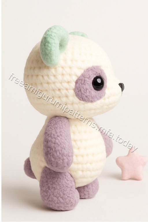 Amigurumi Panda Free Pattern